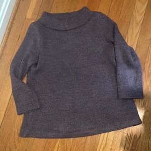 LOFT mock neck sweater